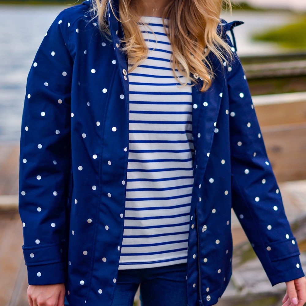 Polka Dot Raincoat